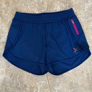 Orangetheory navy blue workout shorts. Size medium
